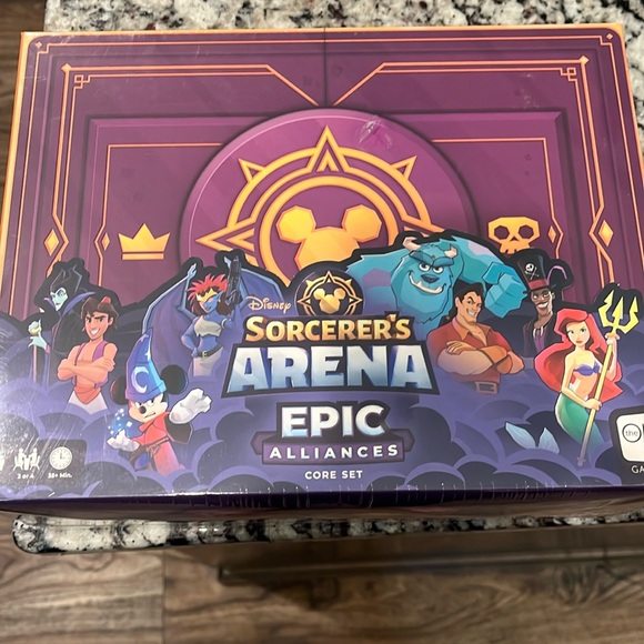 NWT Disney Sorcerer's Arena: Epic Alliances Core Set | Strategy Board Game - Picture 1 of 4